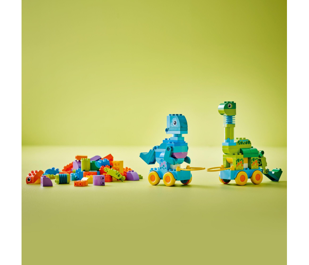 LEGO DUPLO 10451 3w1 dinozaury na kółkach - 1331607 - zdjęcie 9